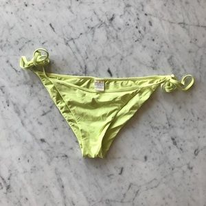 l space neon yellow/green bikini bottoms